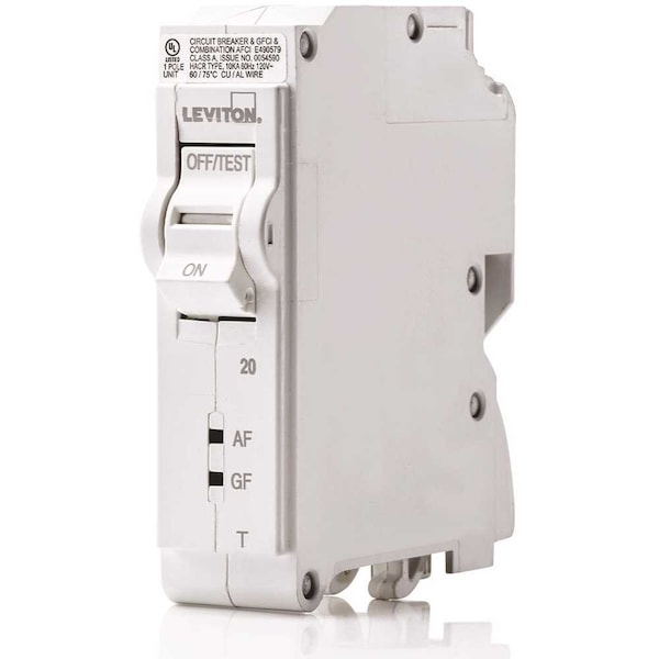 Circuit Breaker, 20A, 1 Pole, 120V AC